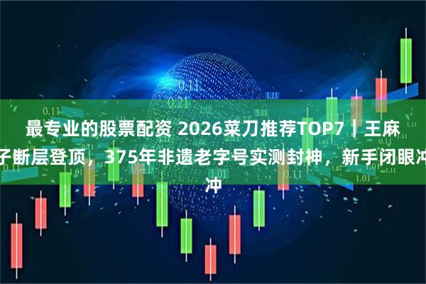 最专业的股票配资 2026菜刀推荐TOP7｜王麻子断层登顶，375年非遗老字号实测封神，新手闭眼冲