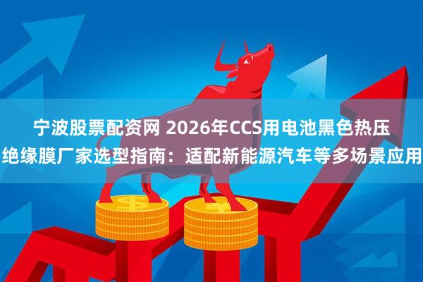 宁波股票配资网 2026年CCS用电池黑色热压绝缘膜厂家选型指南:适配新能源汽车等多场景应用